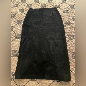 Suede long skirt in great condition.